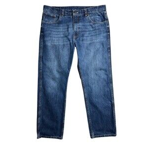 Coastal Cotton Straight Leg Jeans  Men's Size 36